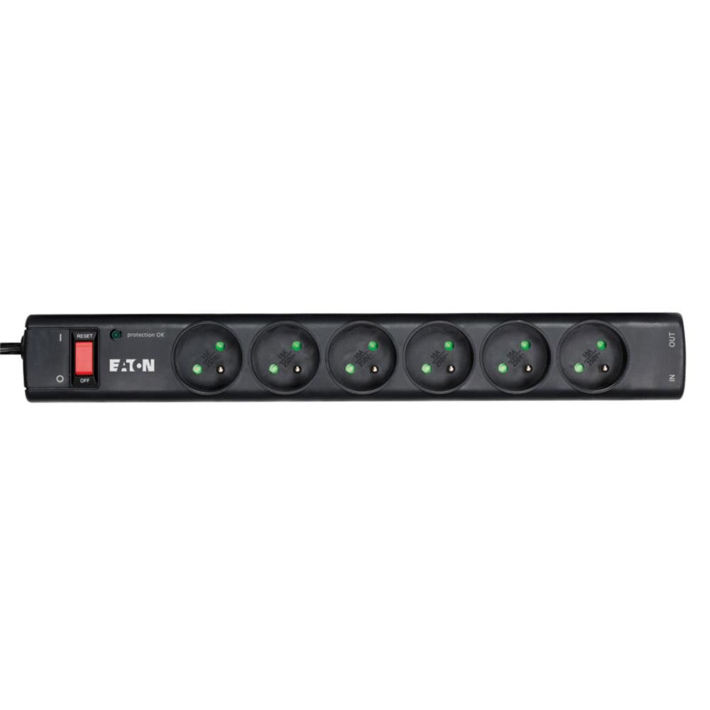 Eaton Protection Strip - Protection contre les surtensions - connecteurs de sortie : 6