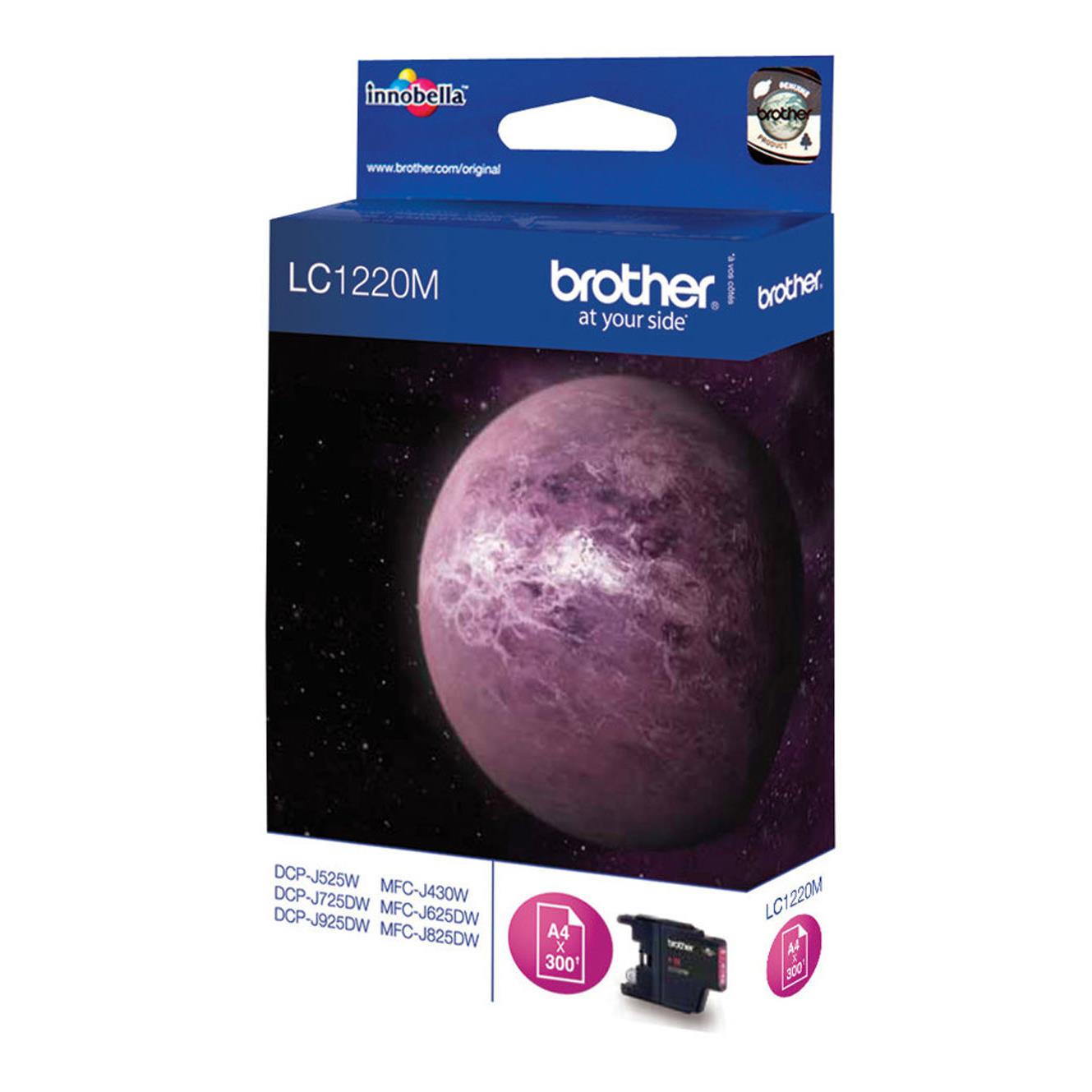 Cartouches pour imprimantes - Brother lc1220m - cartouche d'encre originale - magenta