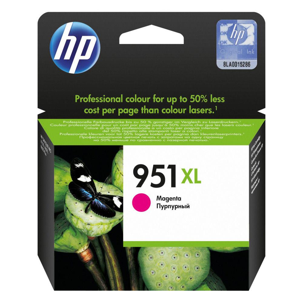 Cartouches pour imprimantes - Hp 951xl cartouche d'encre magenta grande capacit authentique