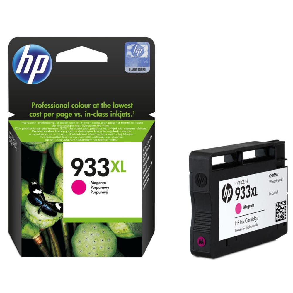 Cartouches pour imprimantes - Hp 933xl cartouche d'encre magenta grande capacit authentique