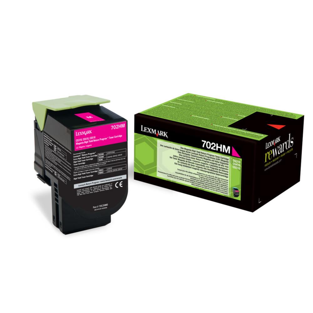 Cartouches de toner - Lexmark 702hm r cartouche de toner 1 pice(s) original magenta