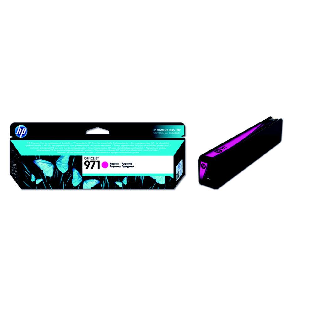 Cartouches pour imprimantes - Hp 971 cartouche d'encre magenta authentique