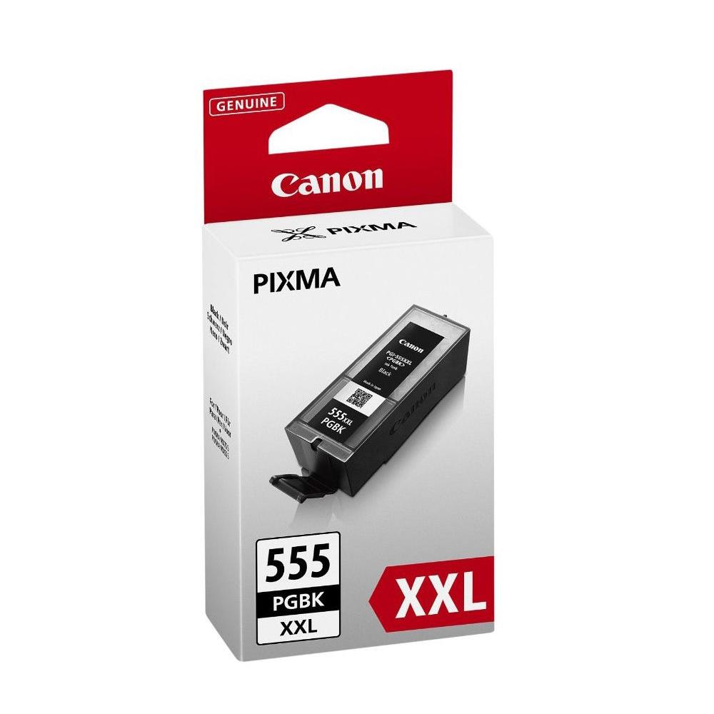 Cartouches pour imprimantes - Canon cartouche d'encre noire pigmente  haut rendement pgi-555pgbk xxl