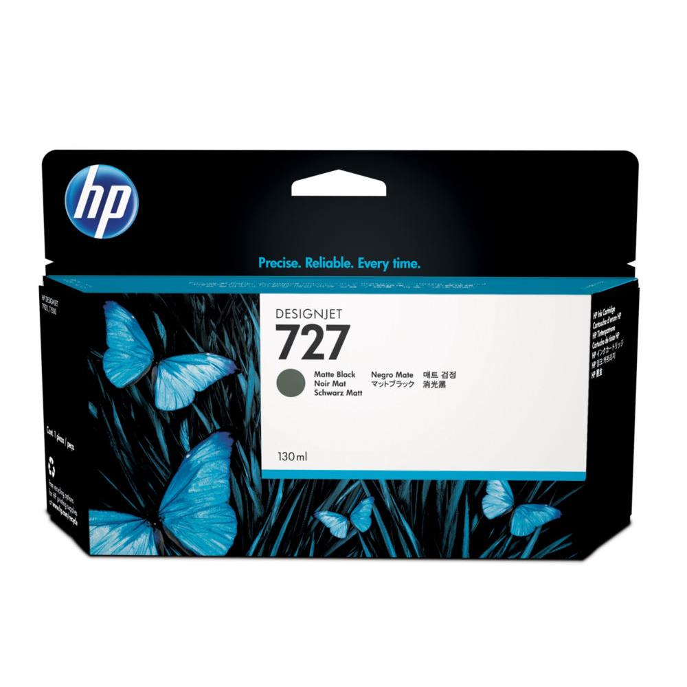 Hp 727 cartouche d'encre designjet noire mate, 130 ml