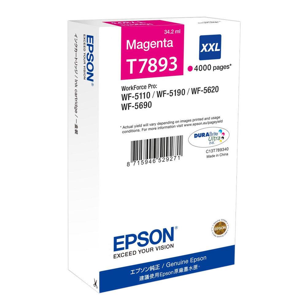 Cartouches pour imprimantes - Epson encre magenta xxl (4 000 p)