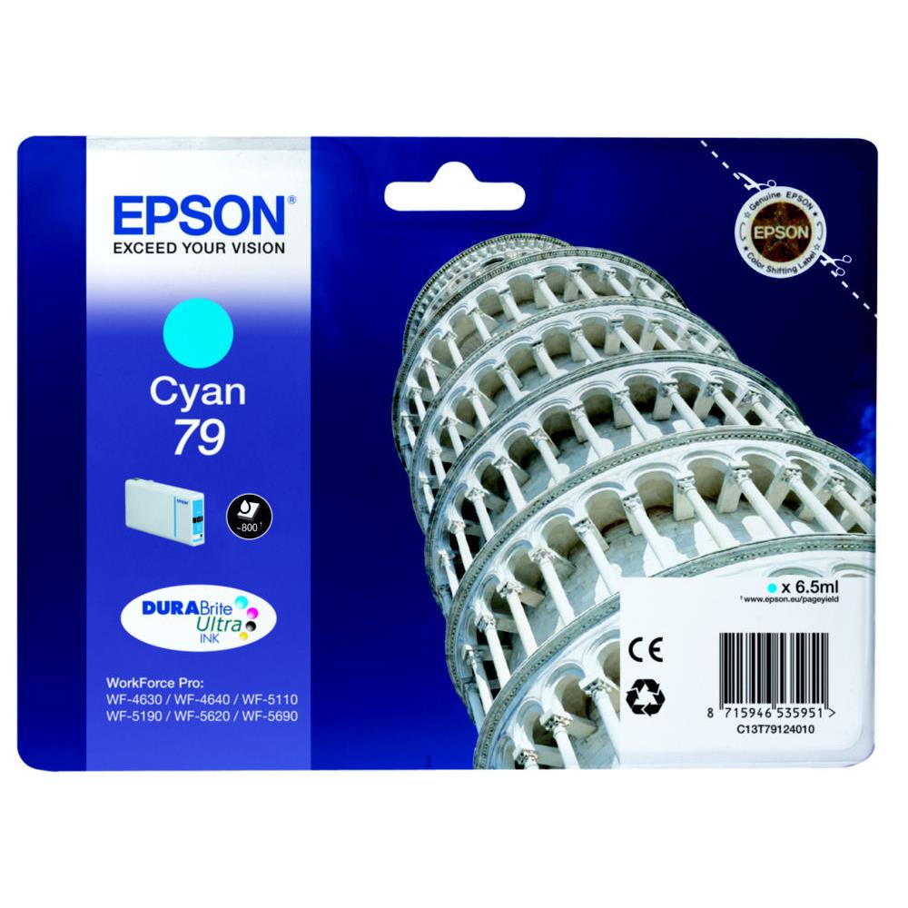 Cartouches pour imprimantes - Epson tower of pisa encre cyan "tour de pise" (800 p)