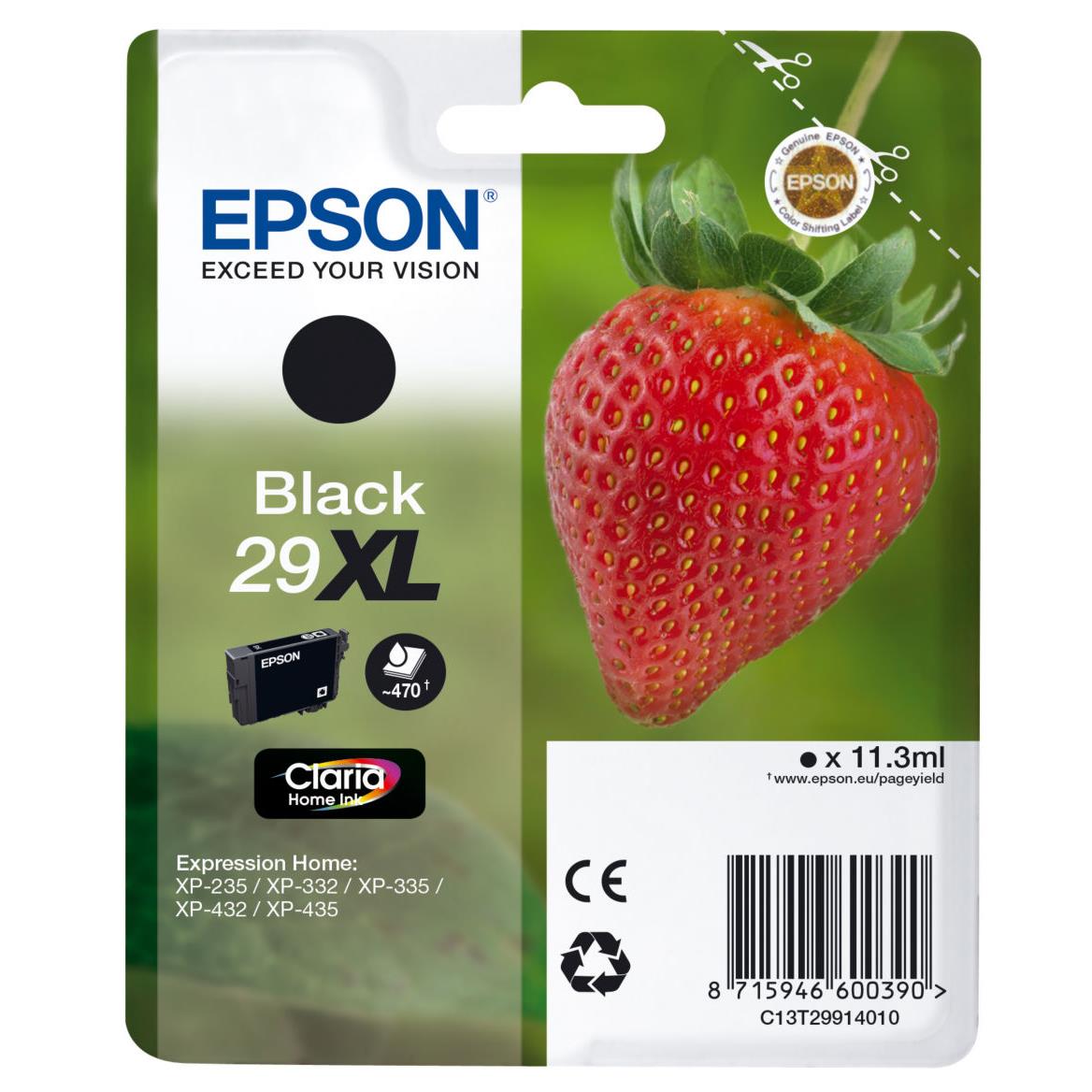 Cartouches pour imprimantes - Epson strawberry cartouche "fraise" 29xl - encre claria home n