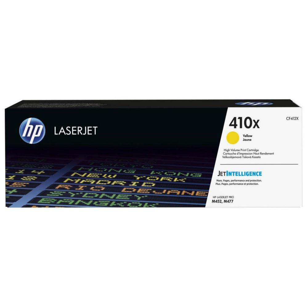 Cartouches de toner - Hp 410x toner laserjet jaune grande capacit authentique