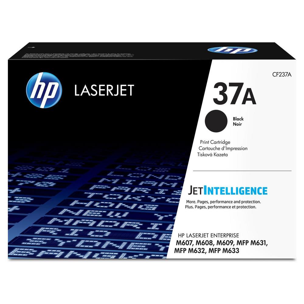 Cartouches de toner - Hp cartouche de toner noir authentique 37a laserjet