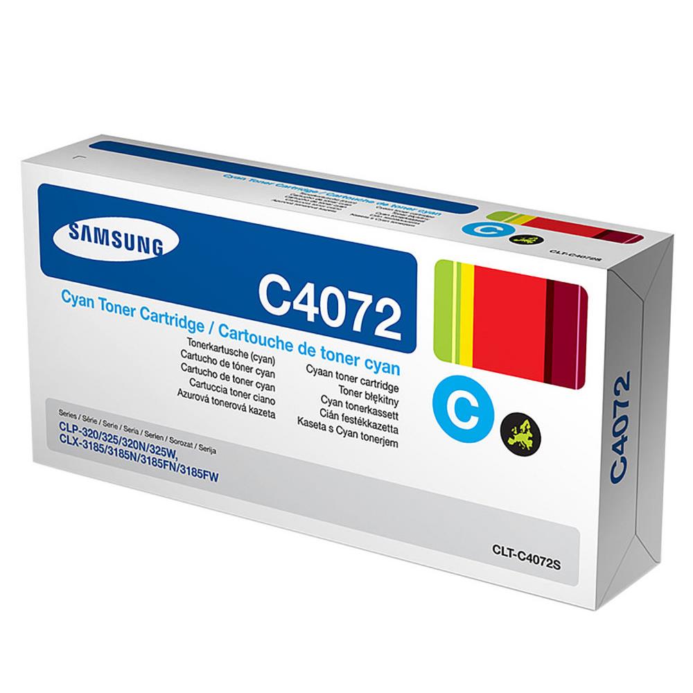 Cartouches de toner - Samsung clt-c4072s toner cyan authentique
