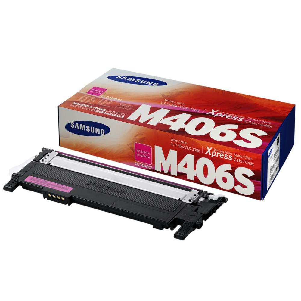 Cartouches de toner - Samsung clt-m406s toner magenta authentique