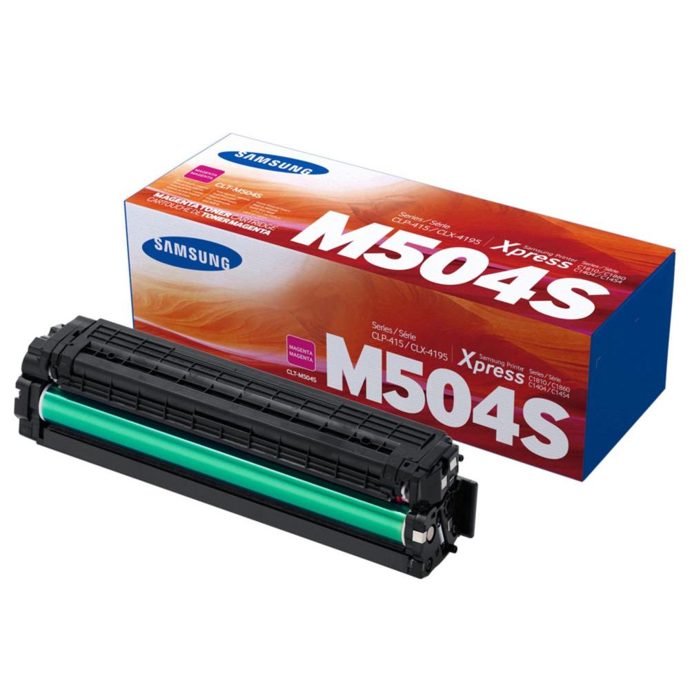 Cartouches de toner - Samsung clt-m504s toner magenta authentique