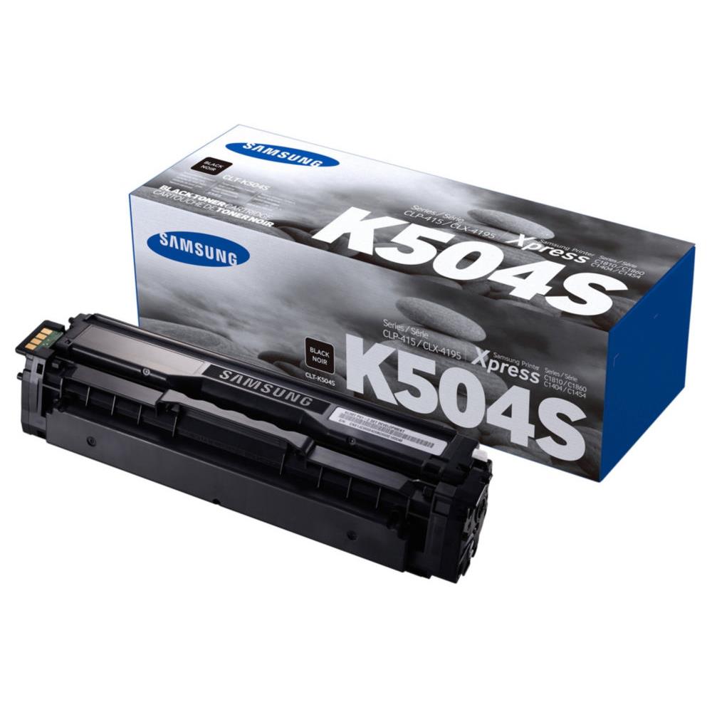 Cartouches de toner - Samsung clt-k504s toner noir authentique