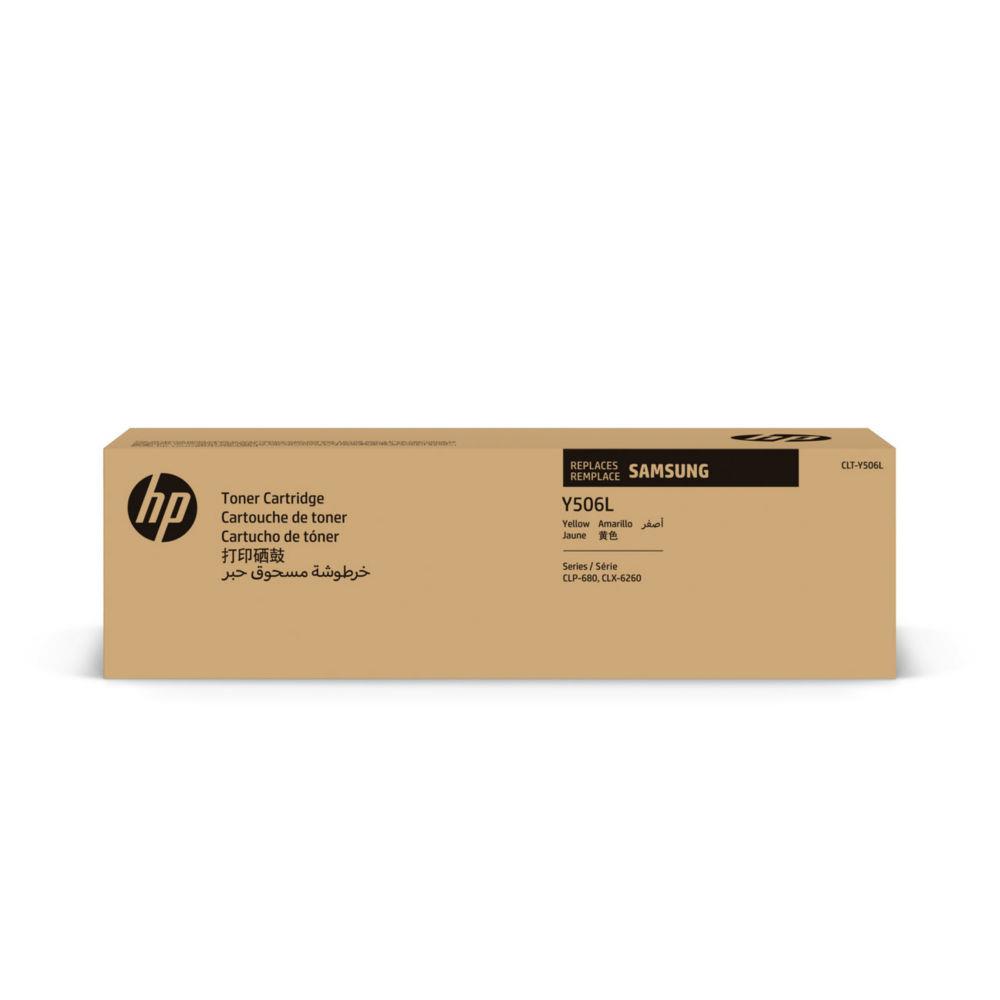 Cartouches de toner - Samsung clt-y506l toner jaune grande capacit authentique