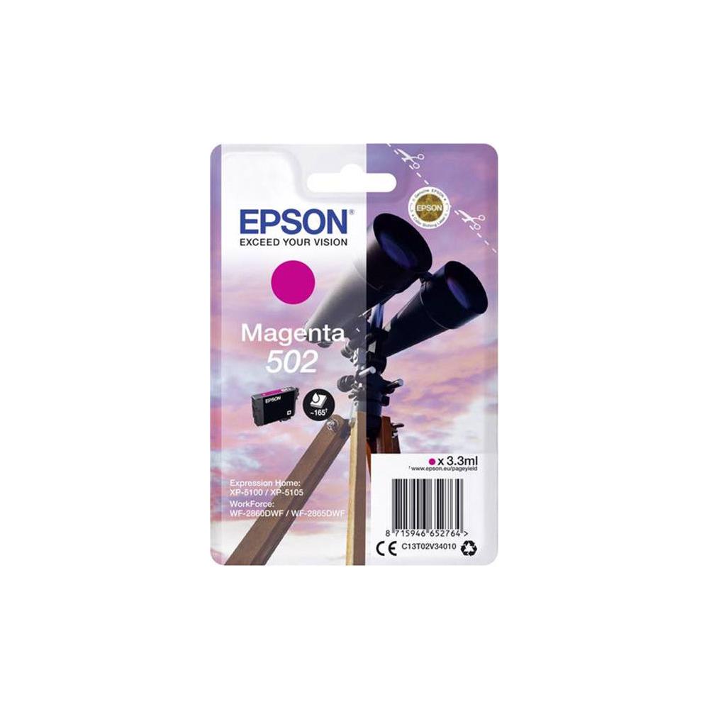 Cartouches pour imprimantes - Epson singlepack magenta 502 ink