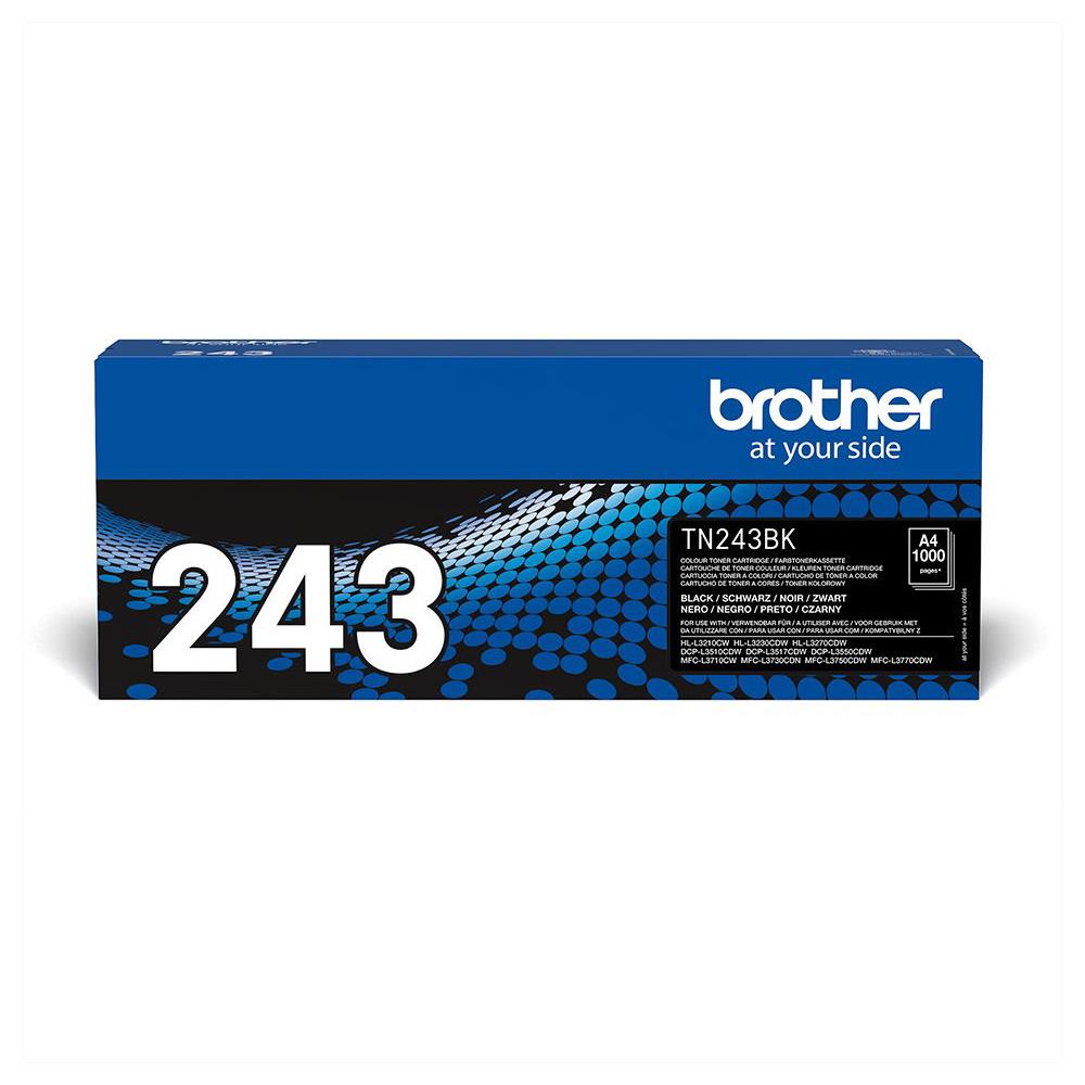 Cartouches de toner - Brother tn-243bk - cartouche de toner originale - noir