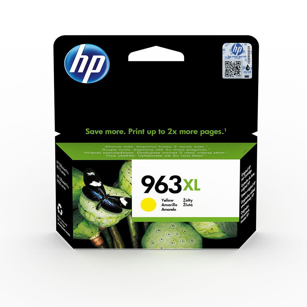 Cartouches pour imprimantes - Hp 963xl cartouche d'encre jaune authentique, grande capacit