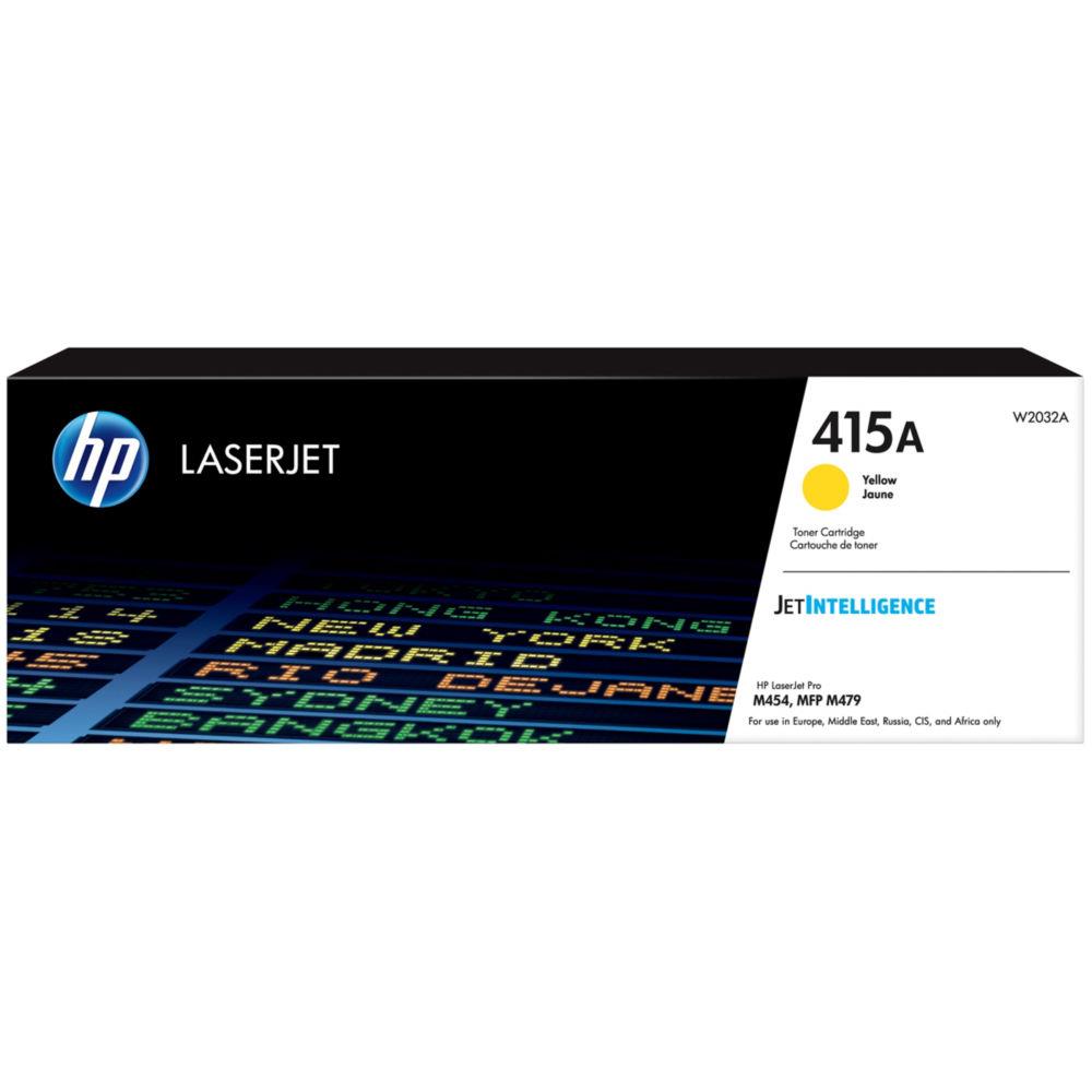 Cartouches de toner - Hp 415a toner jaune laserjet authentique