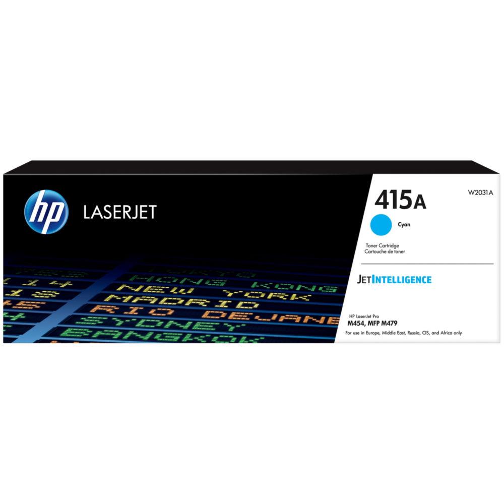 Cartouches de toner - Hp 415a toner cyan laserjet authentique