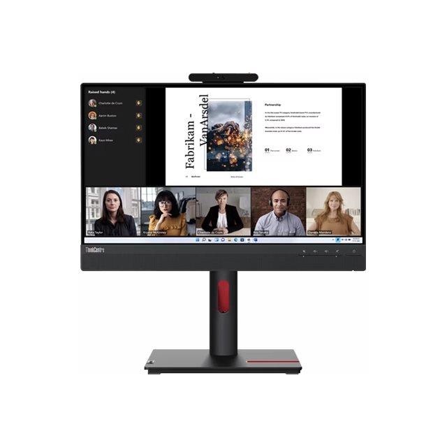 Lenovo thinkcentre tiny-in-one 22 gen 5 led display 54,6 cm (21.5") 1920 x 1080 pixels full hd noir