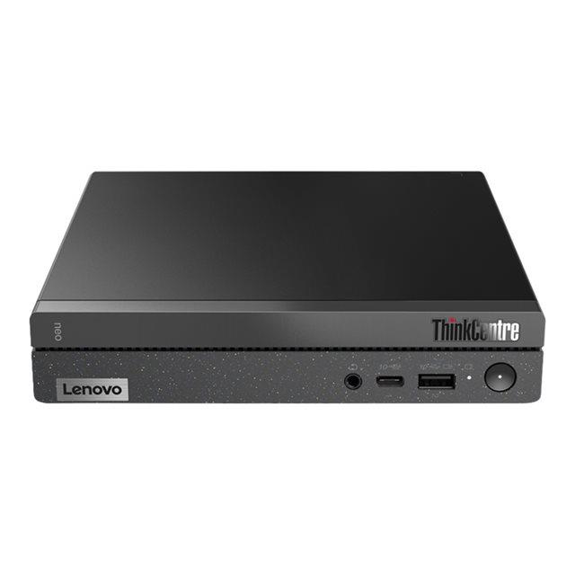 Lenovo ThinkCentre neo 50q Gen 4 12LN - Minuscule - Core i5 13420H / jusqu' 4.6 GHz - RAM 16 Go - SSD 512 Go - TCG Opal Encryption 2, NVMe - UHD Graphics - Gigabit Ethernet LAN sans fil: - 802.11a/b/g/n/ac/ax, Bluetooth 5.1 - Win 11 Pro - moniteur : aucun - clavier : Franais - noir - TopSeller - avec 3 ans de support Lenovo sur site