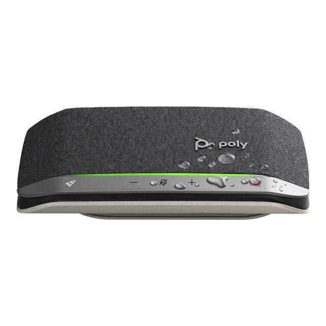 Poly Sync 20 - Haut-parleur intelligent - Bluetooth - sans fil, filaire - USB-C, USB-A - noir - certifi Zoom