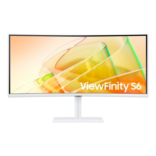 Samsung s65tc cran plat de pc 86,4 cm (34") 3440 x 1440 pixels ultrawide quad hd led blanc