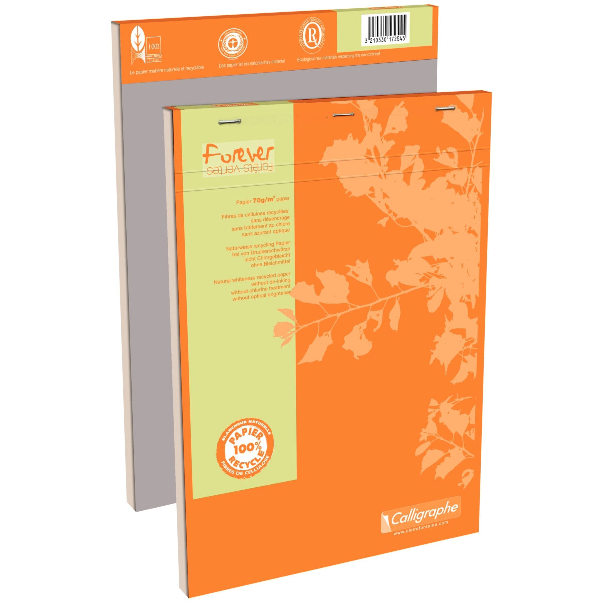 Lot De 200 Feuilles Lignées A4 Perforées