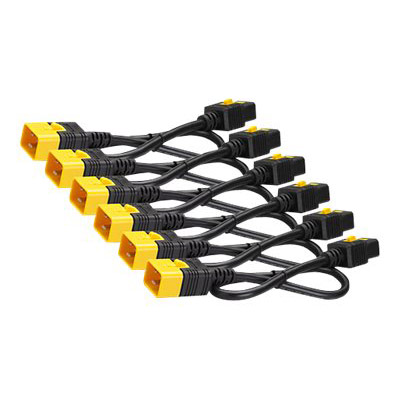 Apc , power cord kit (6 ea), locking, c19 to c20, 1.8m