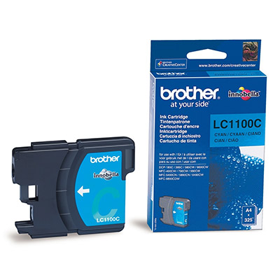 Cartouches pour imprimantes - Brother cartouche d'encre lc1100cbp originale - cyan
