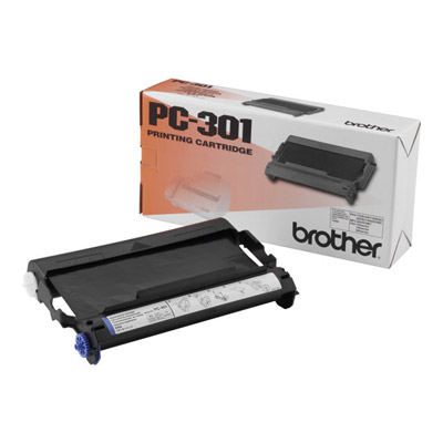 Brother pc-301 consommable pour tlcopieur cartouche de tlcopie plus bobine 235 pages noir 1 pice(s)