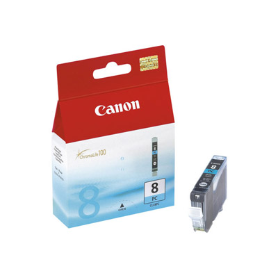 Cartouches pour imprimantes - Canon cartouche d'encre photo cyan cli-8pc