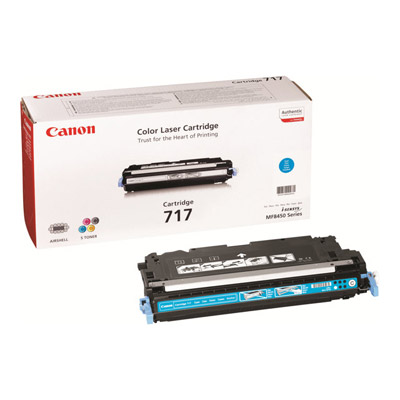 Cartouches de toner - Canon 717 cartouche de toner 1 pi�ce(s) original cyan
