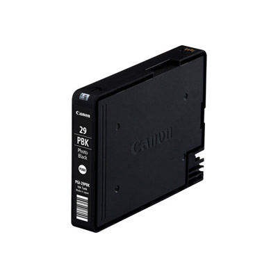 Cartouches pour imprimantes - Canon cartouche d'encre photo noire pgi-29pbk