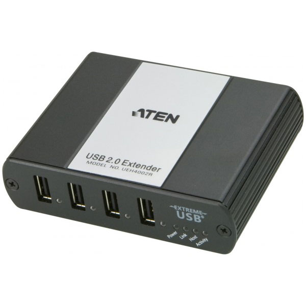 Aten UEH4002A Prolongateur USB 2.0 4 ports sur RJ-45 100M