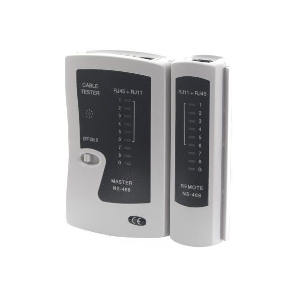 Testeur RJ45 / RJ12 / RJ11 rseau et tlphonie