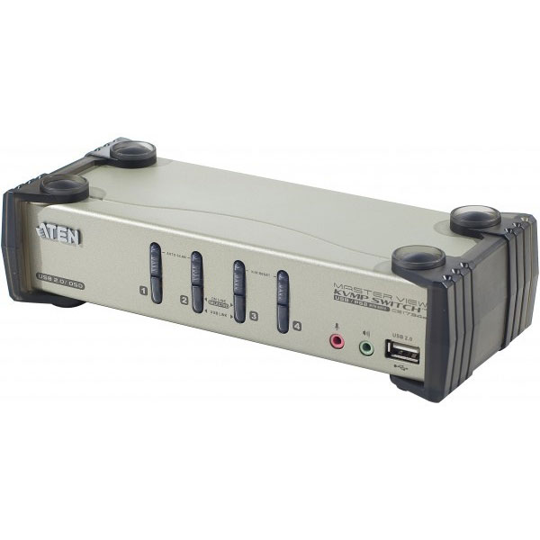 Aten CS1734B Switch KVM VGA/USB avec cbles - 4 U.C.