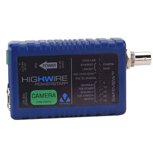 Veracity highwire powerstar camera convertisseur de support rseau interne 100 mbit/s bleu