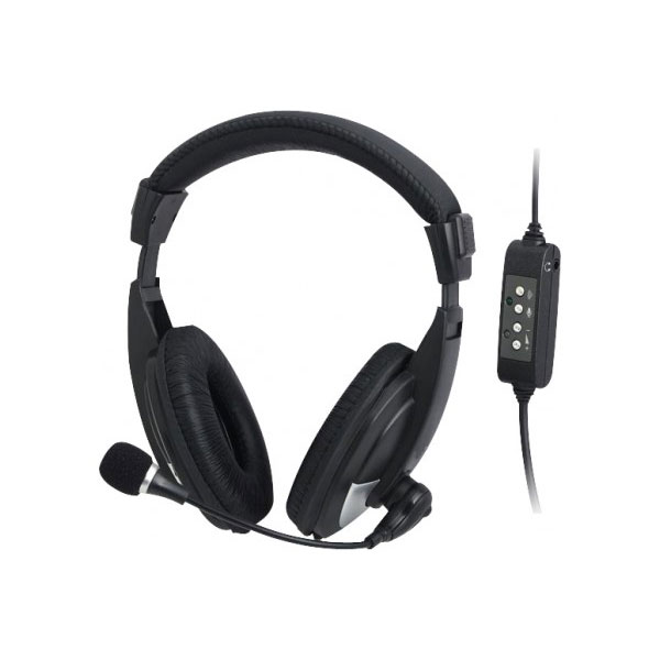 DACOMEX Casque-micro AH760-U stro USB