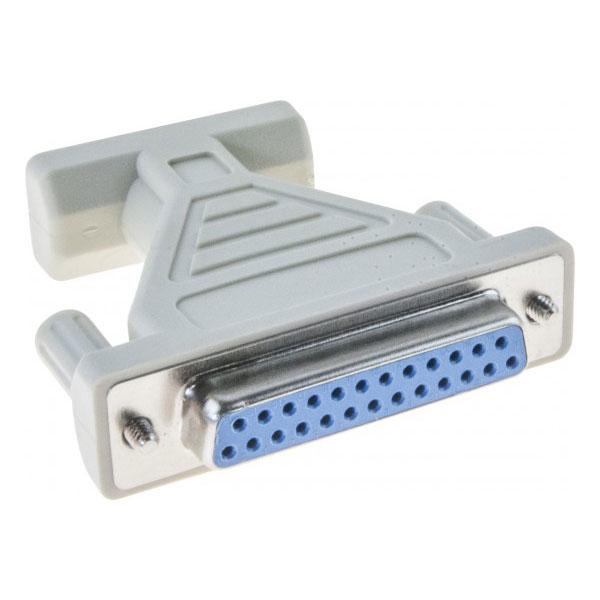 Adaptateur DB9/DB25 - 9Male/25Femelle
