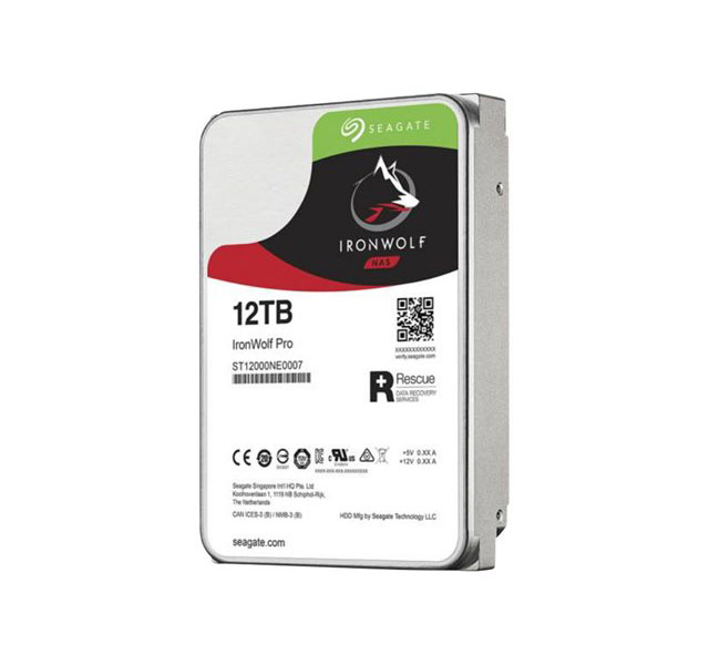 Seagate nas hdd ironwolf disque dur 12 to 7200 tr/min 256 mo 3.5" srie ata iii