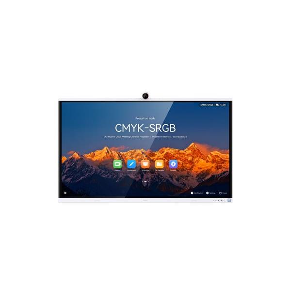 Huawei ekit ideahub s2 cran plat interactif 2,18 m (86") wifi 4k ultra hd noir cran tactile intgr dans le processeur