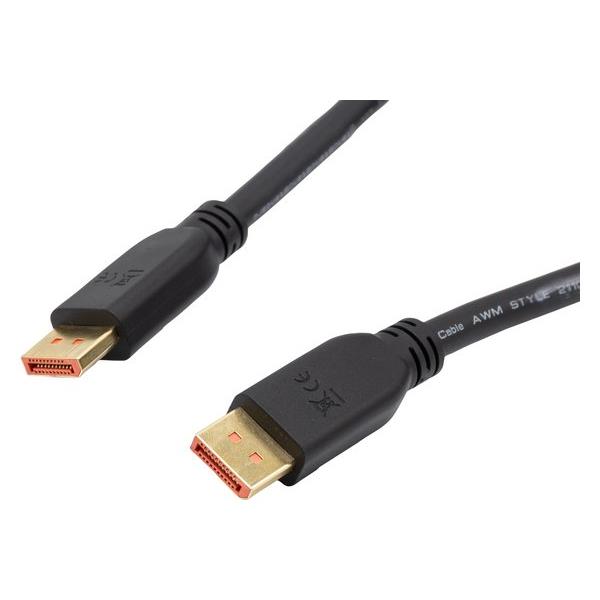 CORDON DISPLAYPORT 2.1 matriaux recycls 54Gbps - 3M