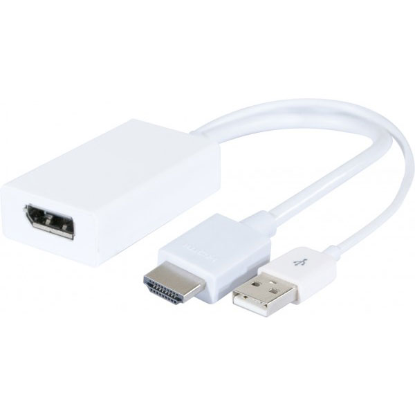 Convertisseur HDMI 1.4 vers DisplayPort 1.2-14 cm