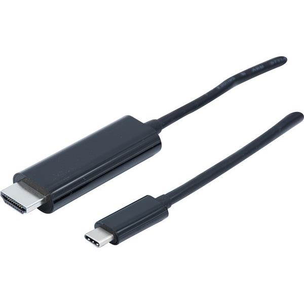 Cordon USB 3.2 Type-C vers HDMI 2.0 4K@60Hz - 1,80m