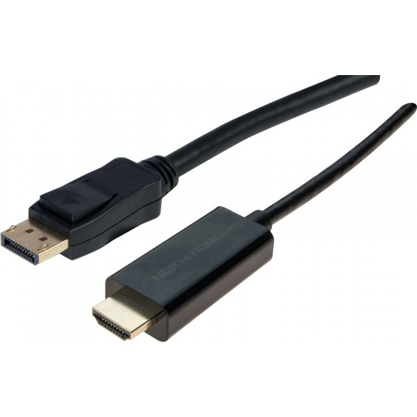 Cordon DisplaPort 1.2 vers HDMI 2.0 actif - 2M