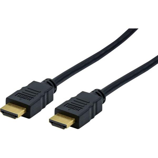 CORDON HDMI HIGHSPEED AVEC ETHERNET OR - 1,50m