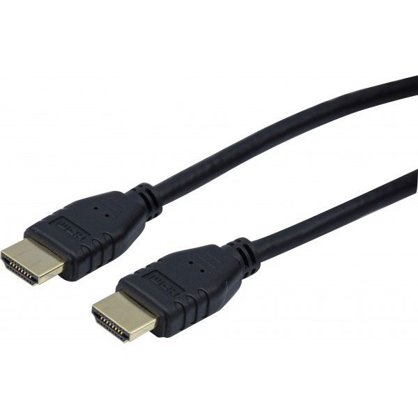 CORDON HDMI ULTRA HIGHSPEED AVEC ETHERNET OR - 1m
