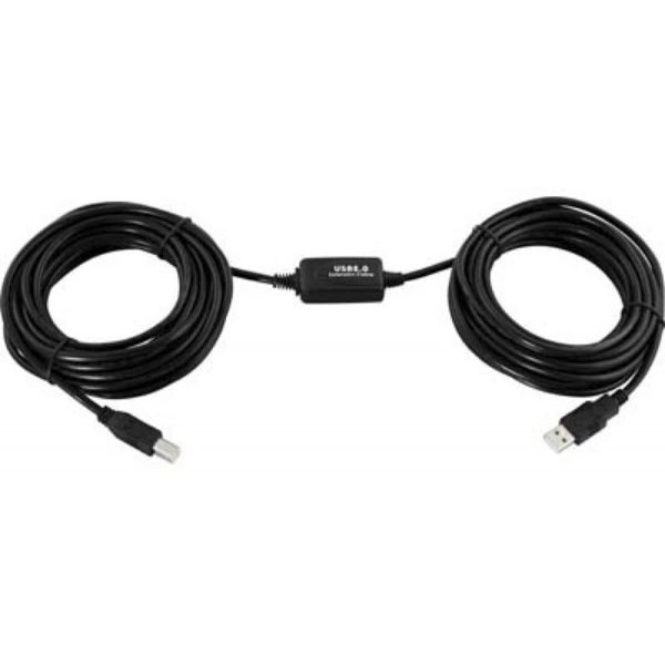 CABLE USB 2.0 A/B amplifi 10M spcial imprimante