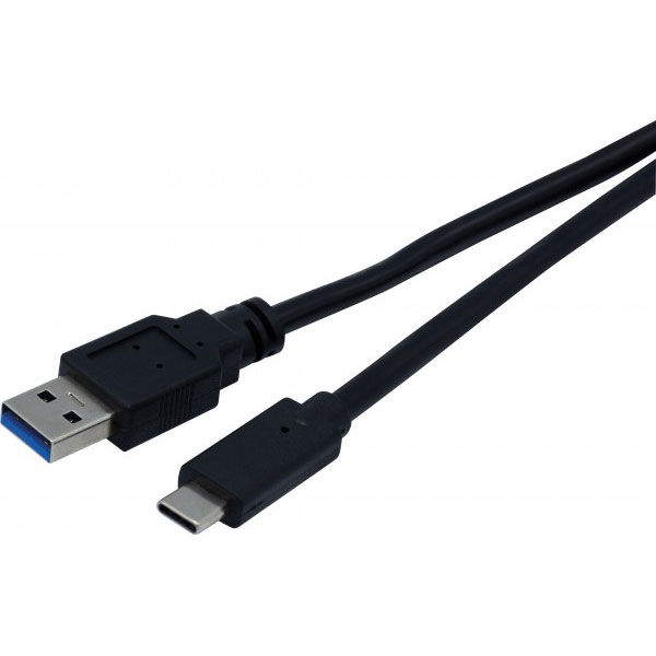 Exc 150337 cble usb usb 3.2 gen 1 (3.1 gen 1) 1 m usb a usb c noir